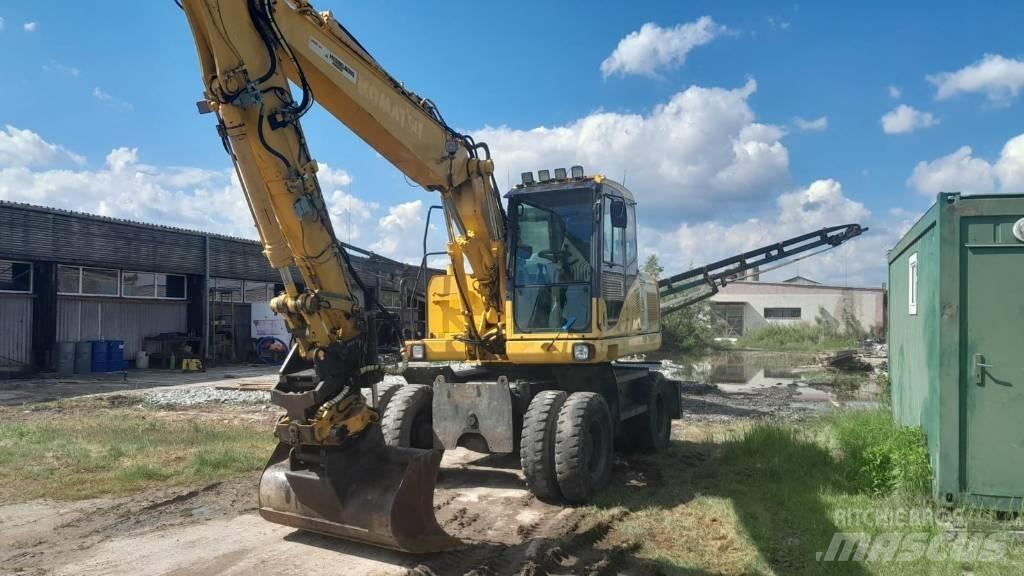 Komatsu PW 140-7 Escavadoras de rodas