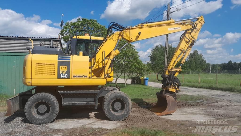 Komatsu PW 140-7 Escavadoras de rodas