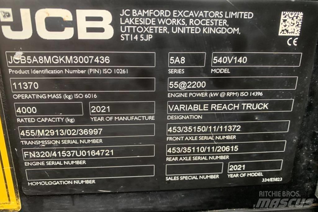 JCB 540-140 Manipuladores telescópicos