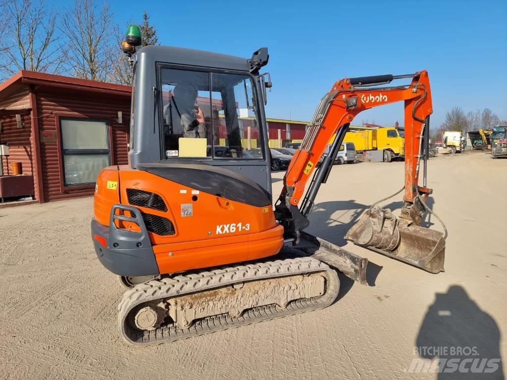 Kubota KX 61-3 Mini Escavadoras <7t