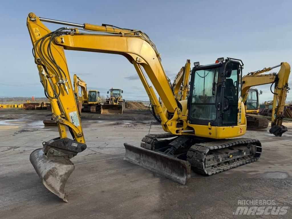 Komatsu PC80MR-5 Mini Escavadoras <7t