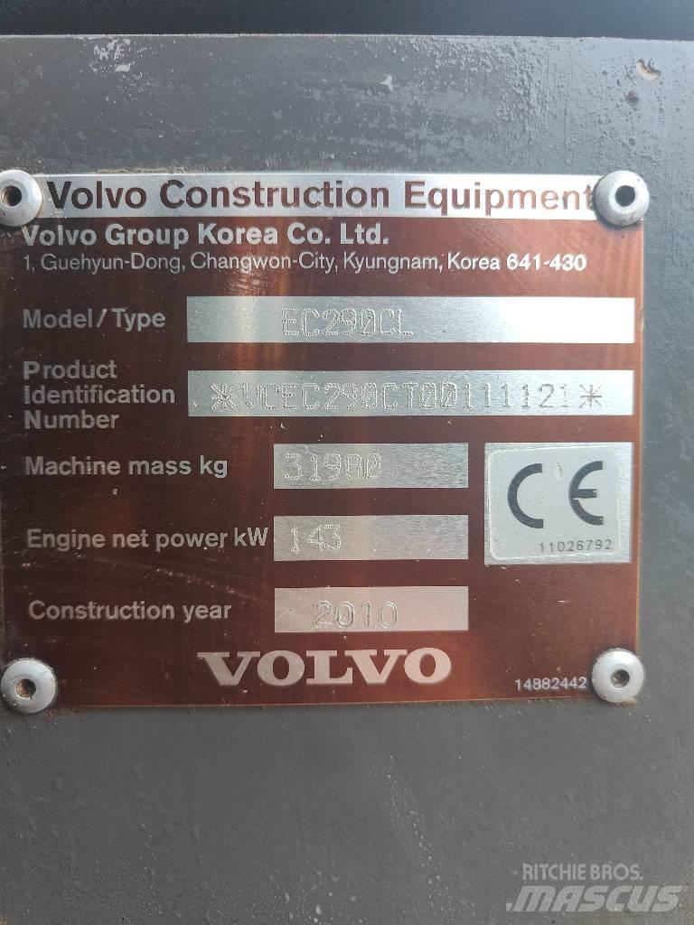 Volvo EC 290 C L Escavadoras de rastos