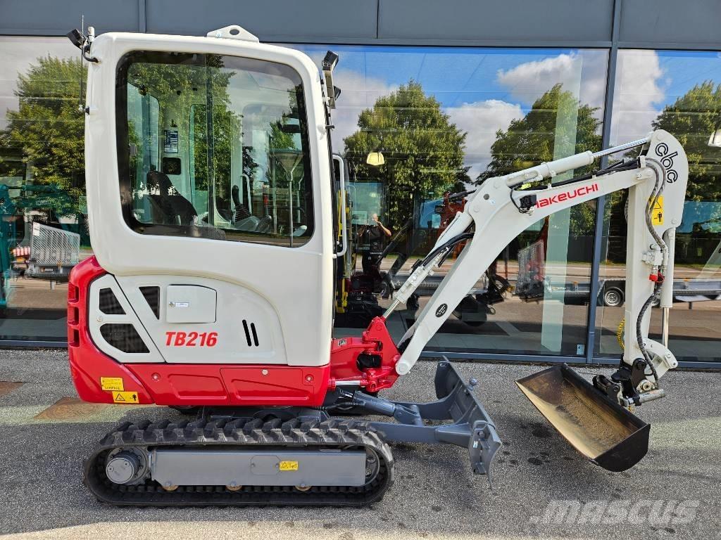 Takeuchi TB 216 Mini Escavadoras <7t