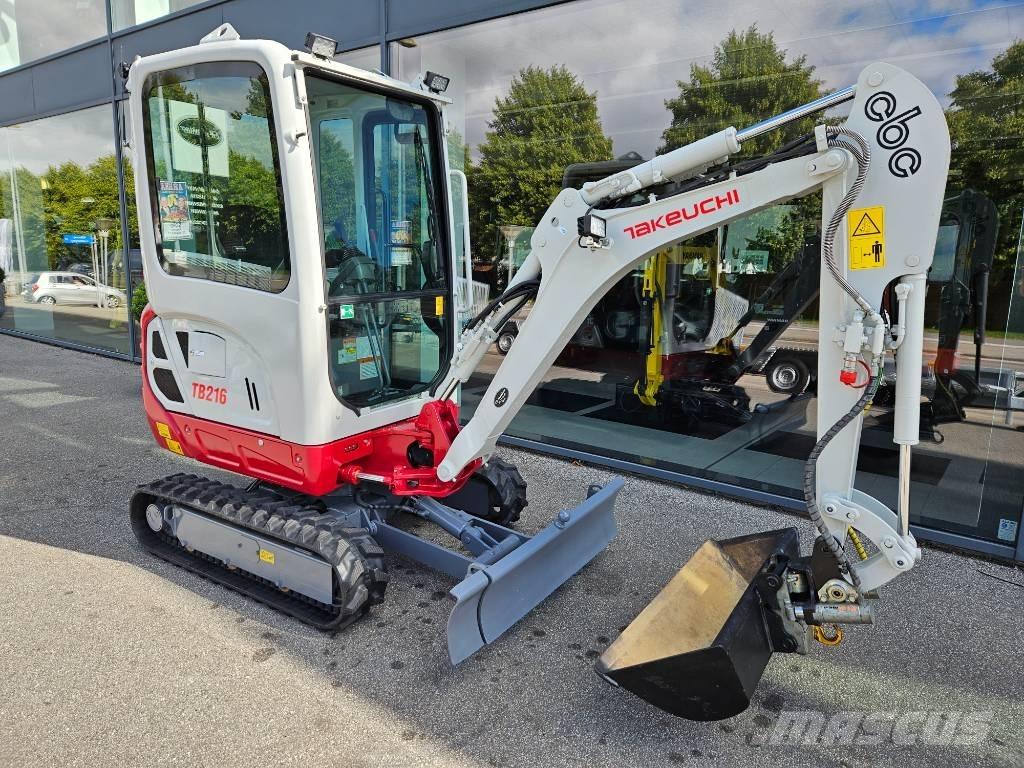 Takeuchi TB 216 Mini Escavadoras <7t