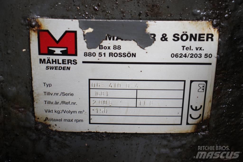 Mählers plogfäste Transportes - Outros
