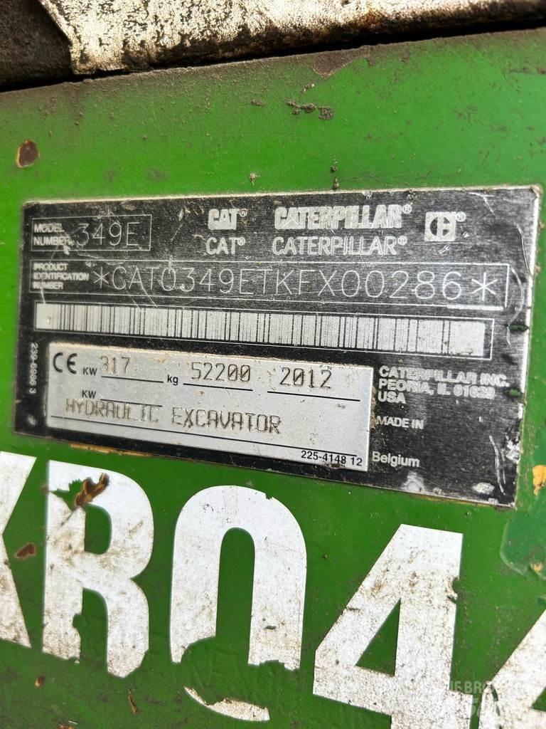 CAT 349EL VG Escavadoras de rastos