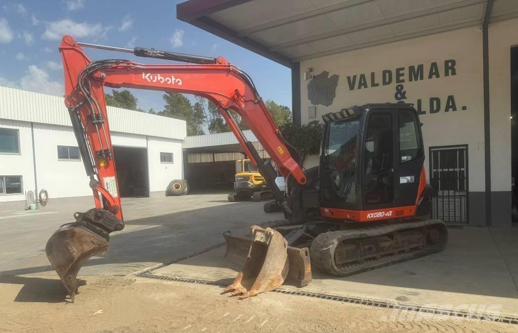 Kubota KX 080-4 Escavadoras Midi 7t - 12t