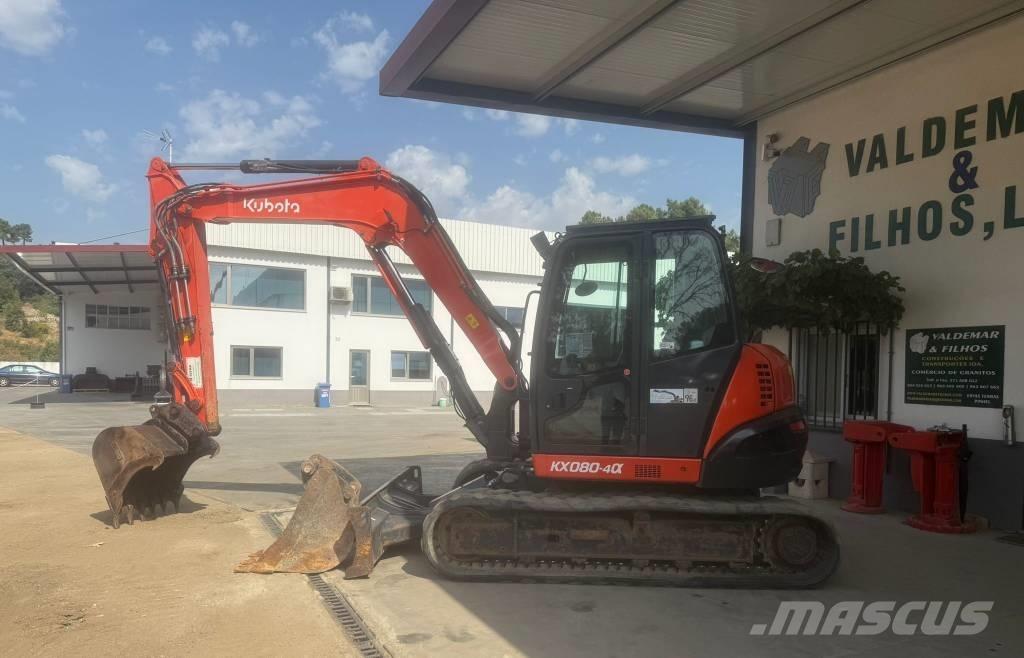 Kubota KX 080-4 Escavadoras Midi 7t - 12t