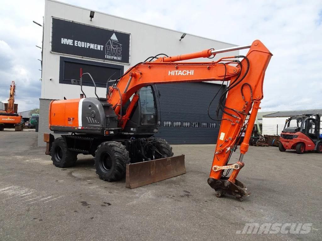 Hitachi ZX140W-3 Escavadoras de rodas