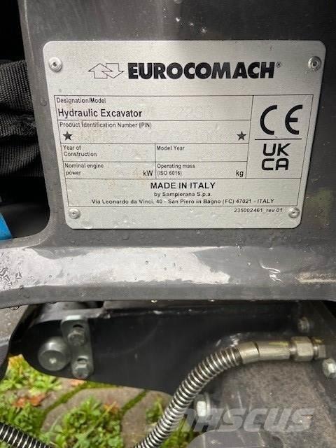 Eurocomach 22SR Mini Escavadoras <7t