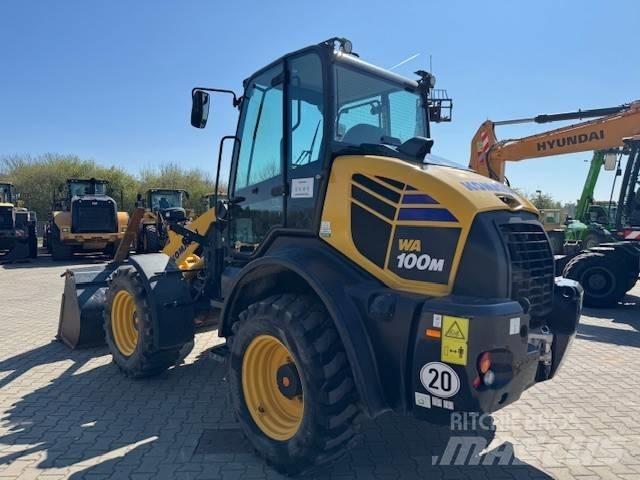 Komatsu WA 100 M Pás carregadoras de rodas