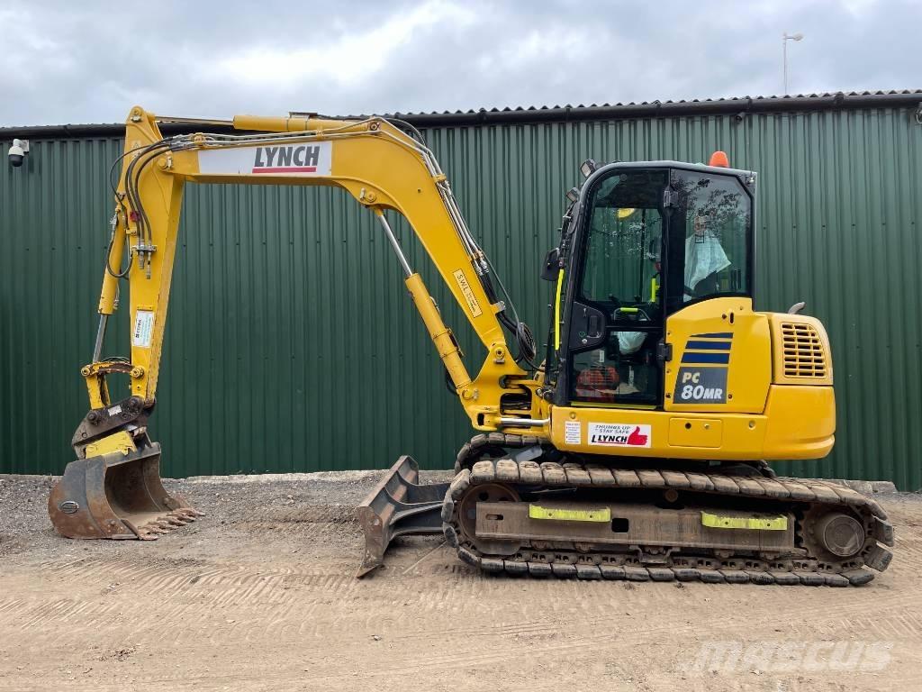 Komatsu PC 80 MR-5 Mini Escavadoras <7t