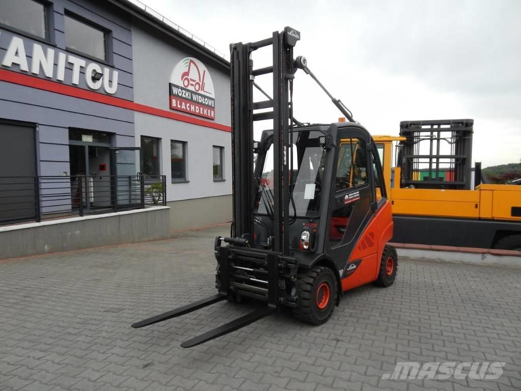 Linde H25T-02 Empilhadores a gás