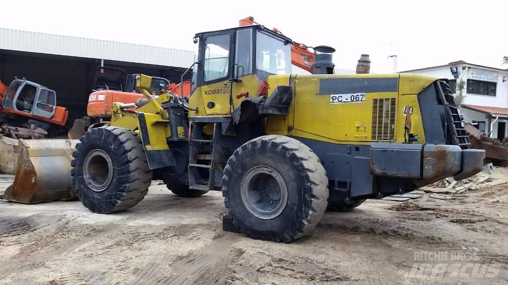 Komatsu WA470-5 Pás carregadoras de rodas