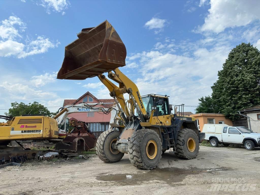 Komatsu WA 480-6 Pás carregadoras de rodas