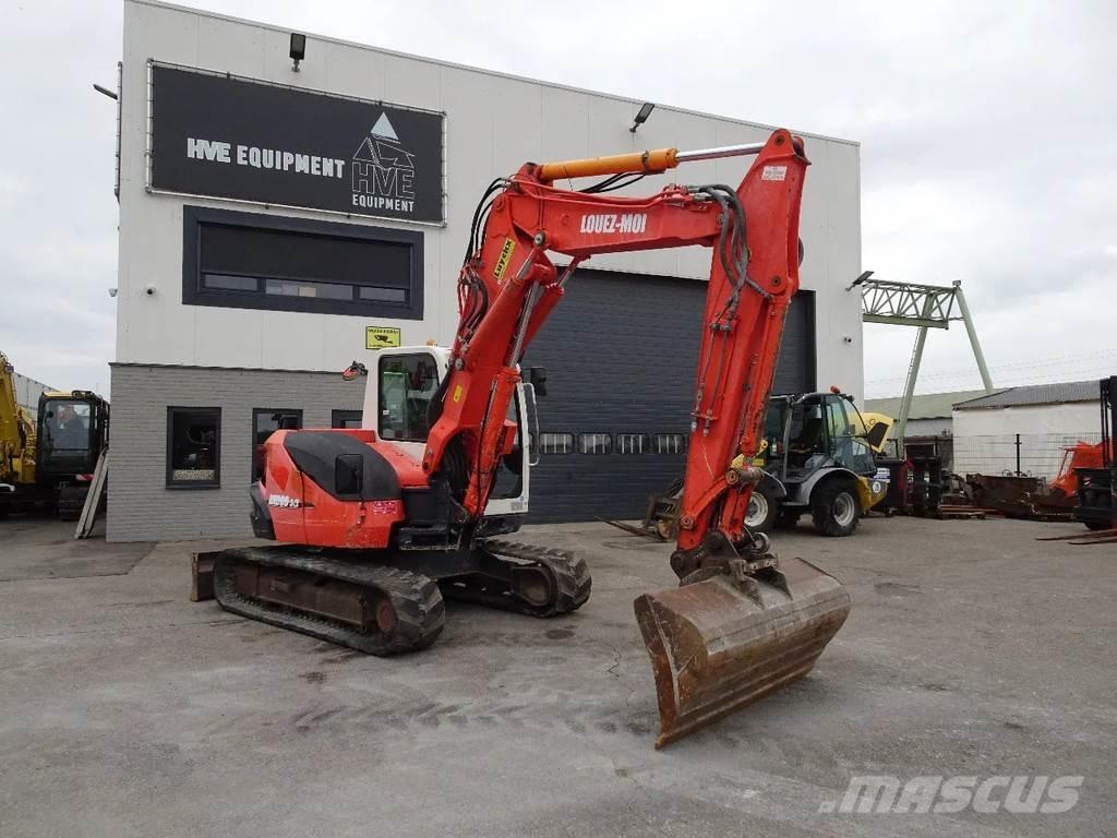 Kubota KX080-3 Mini Escavadoras <7t