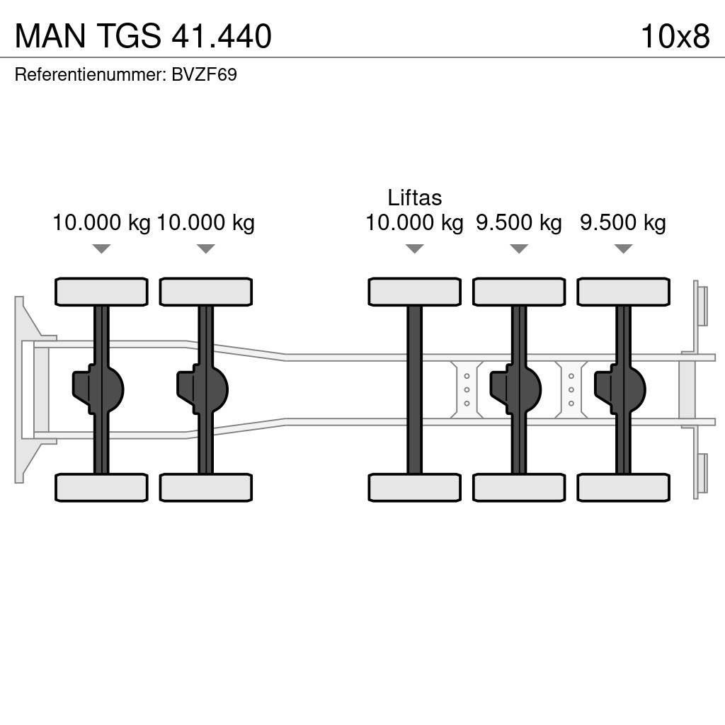 MAN TGS 41.440 Camiões basculantes