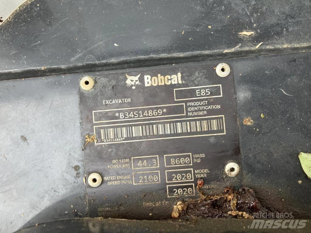Bobcat E 85 Escavadoras Midi 7t - 12t
