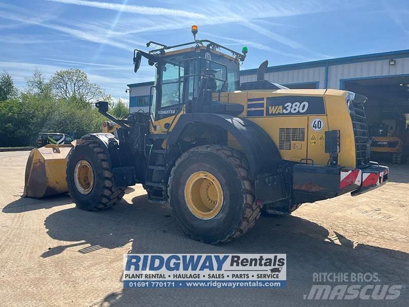 Komatsu WA 380-8 Pás carregadoras de rodas