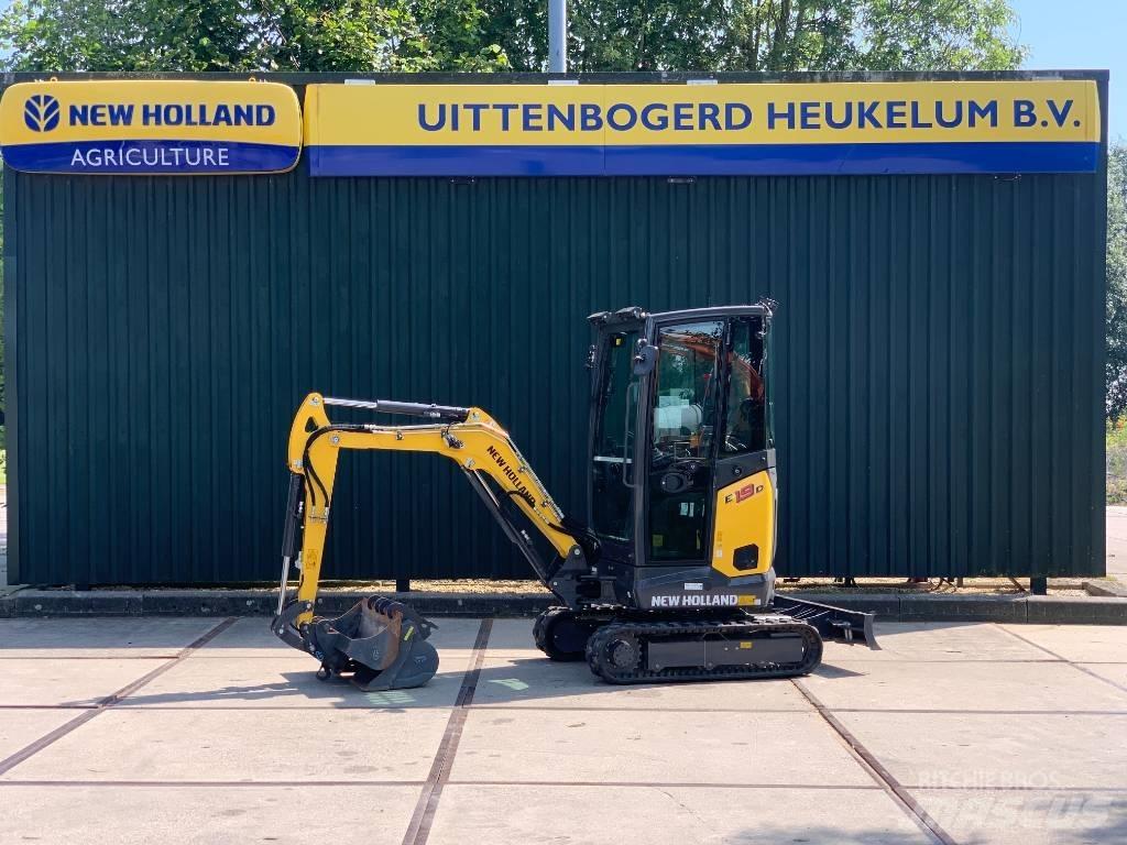 New Holland E19D Mini Escavadoras <7t