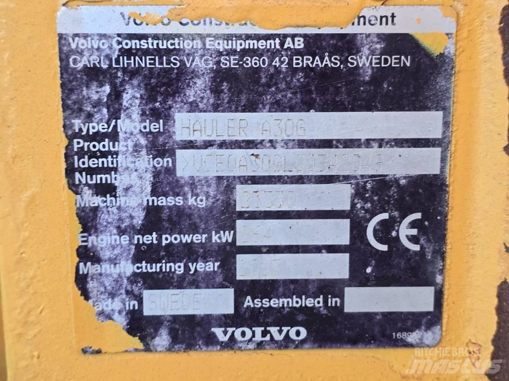 Volvo A30G Camiões articulados