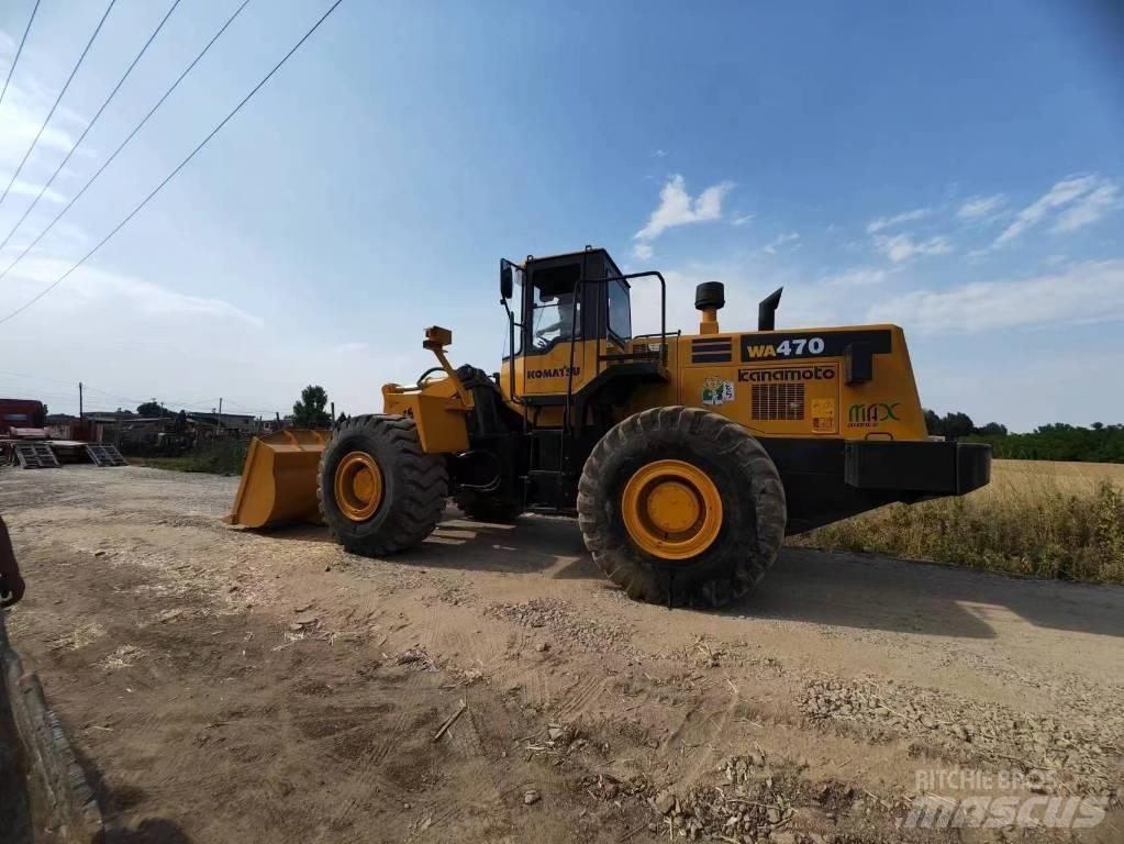 Komatsu WA 470-3 Pás carregadoras de rodas