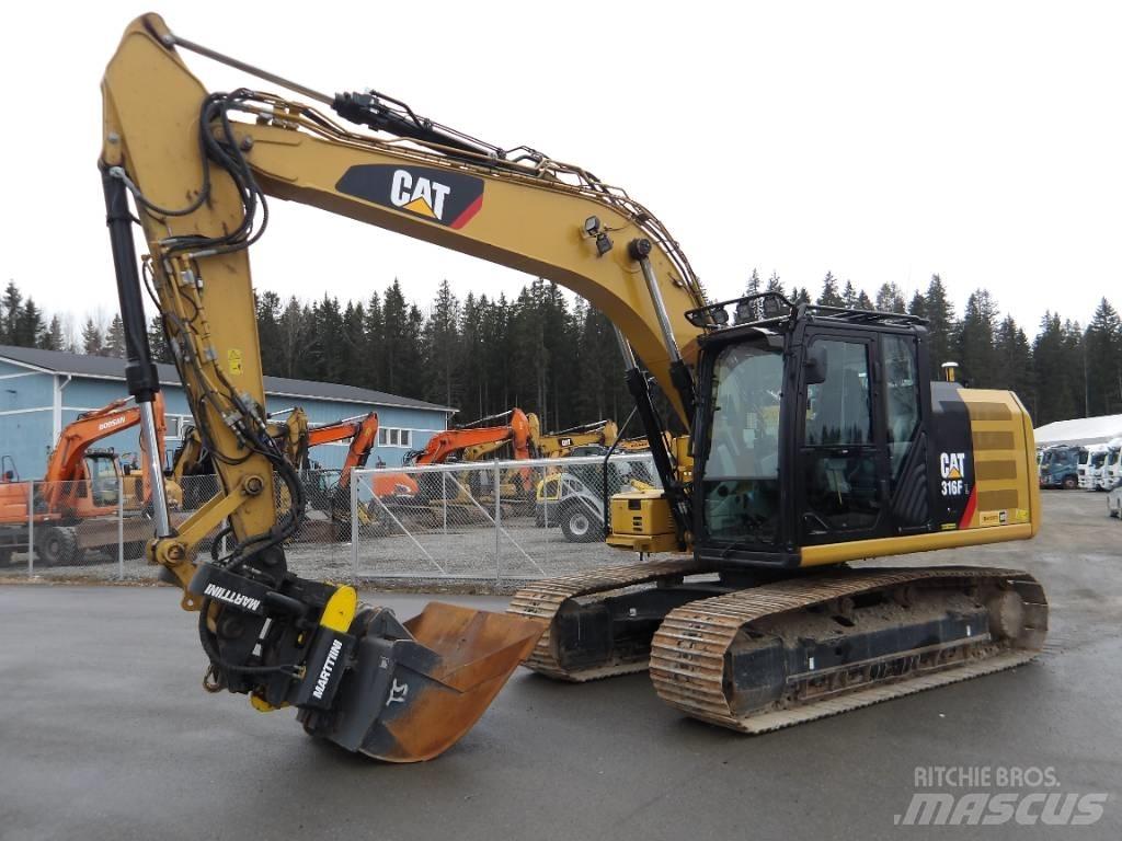 CAT 316 F Escavadoras de rastos