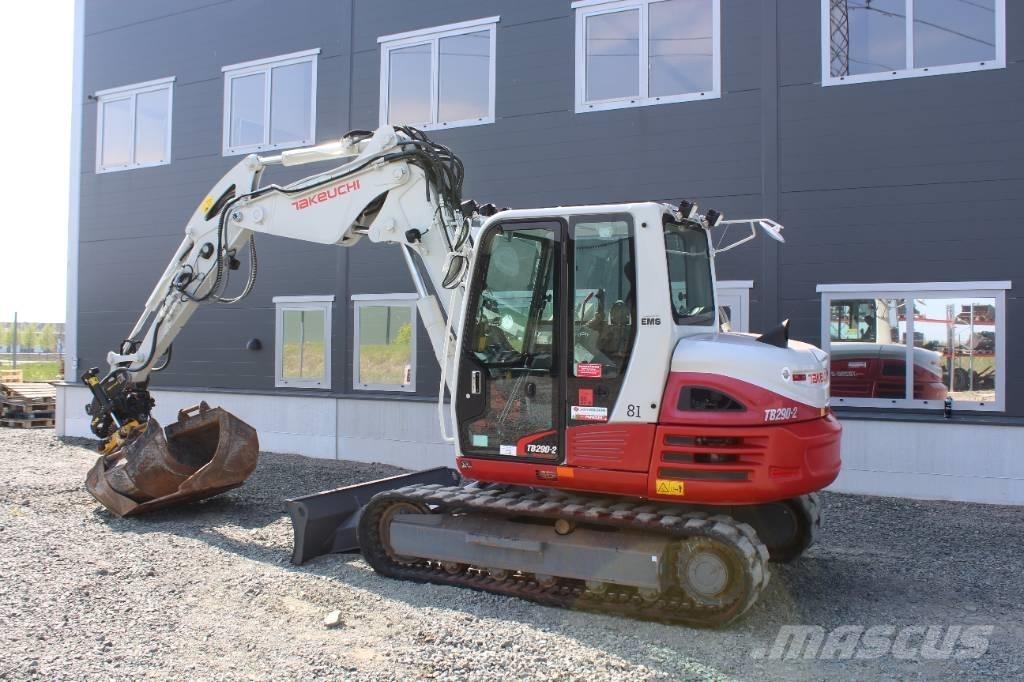 Takeuchi TB 290 Escavadoras Midi 7t - 12t