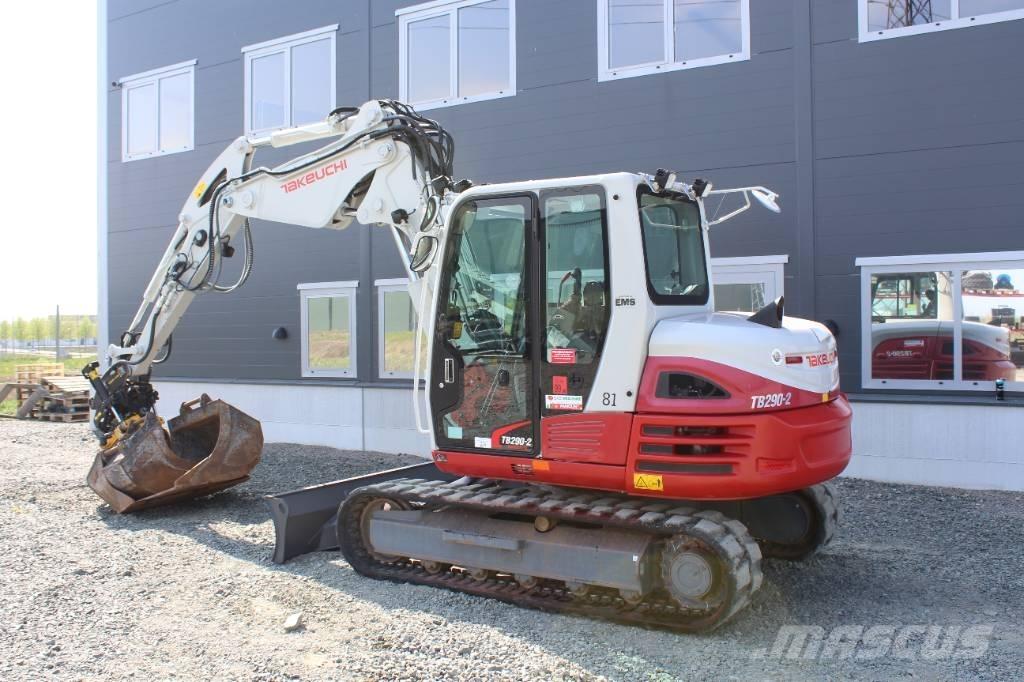 Takeuchi TB 290 Escavadoras Midi 7t - 12t