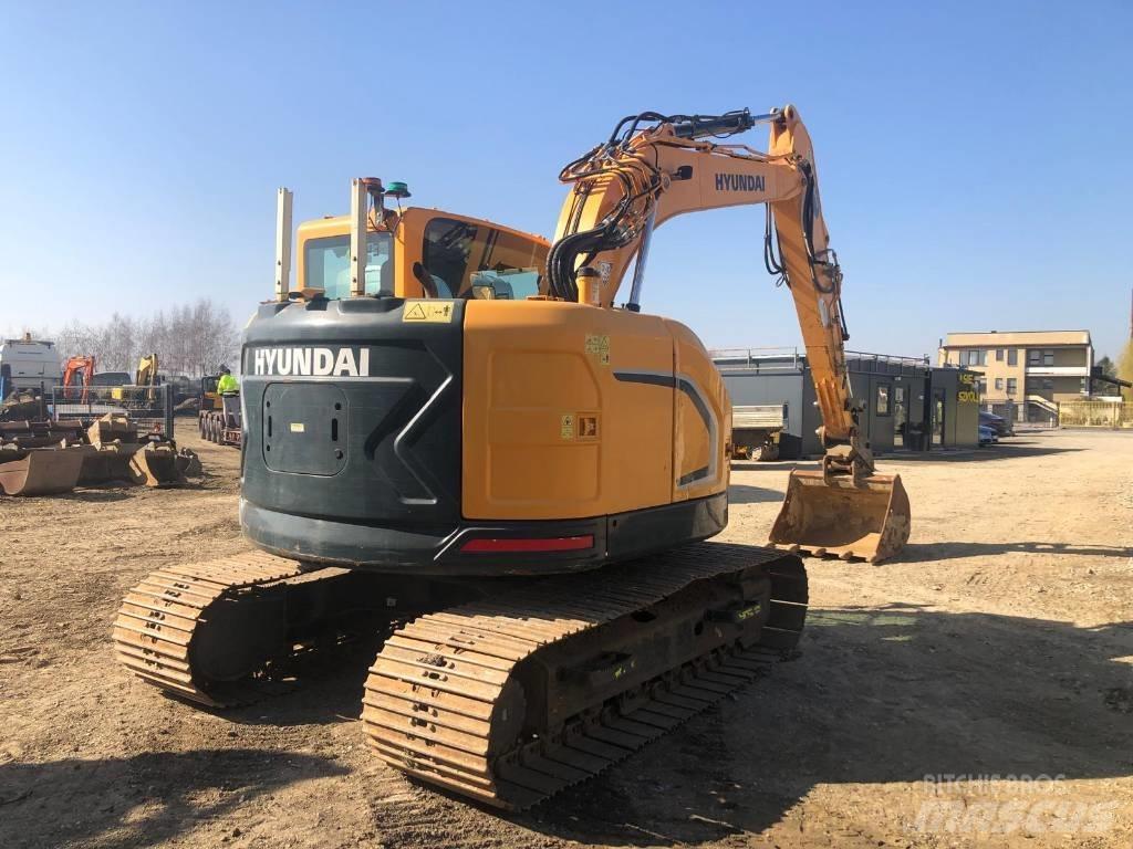 Hyundai HX130 LCR Mini Escavadoras <7t