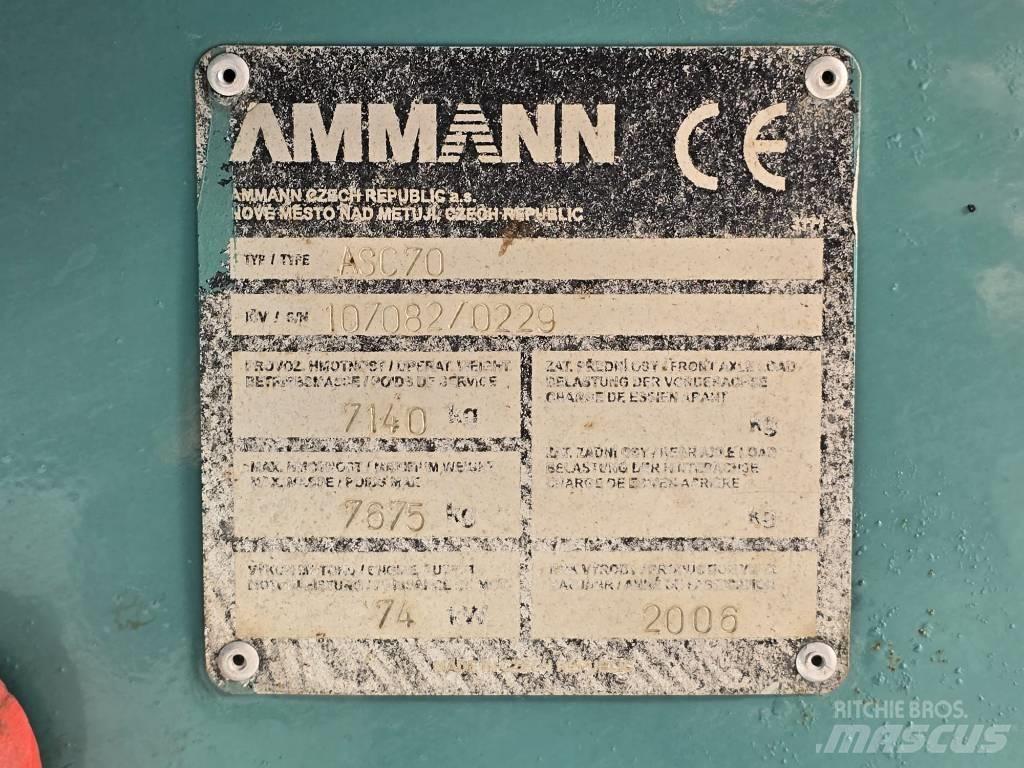 Ammann ASC 70 Cilindros Compactadores mistos