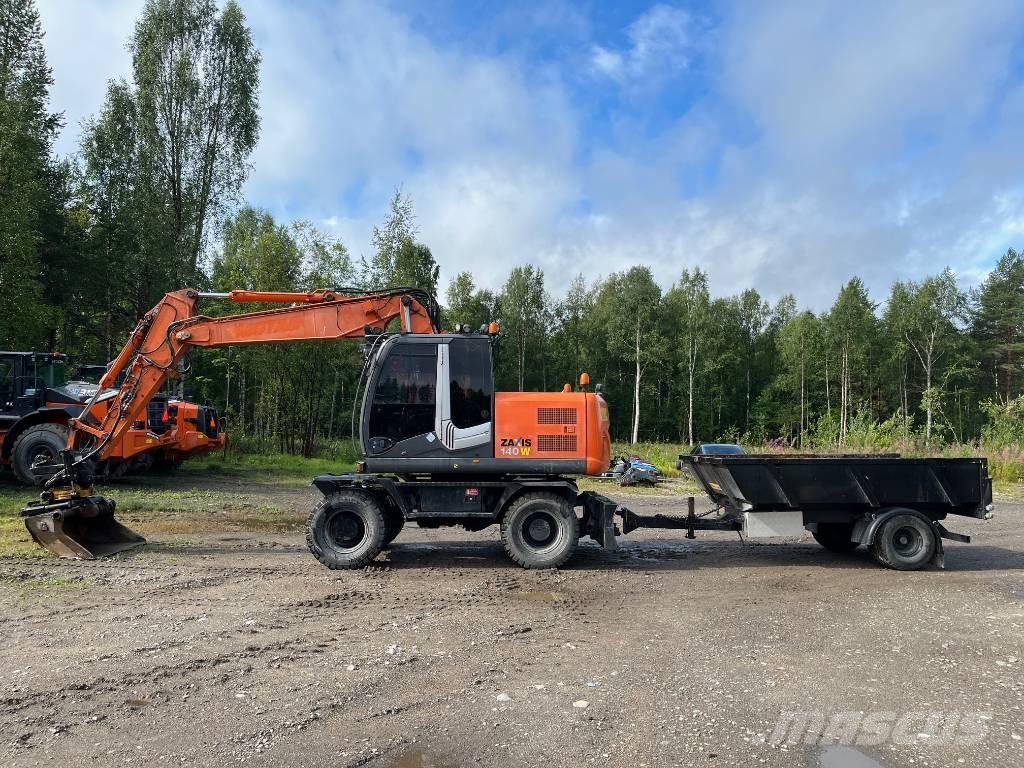 Hitachi ZX140W-3 Escavadoras de rodas