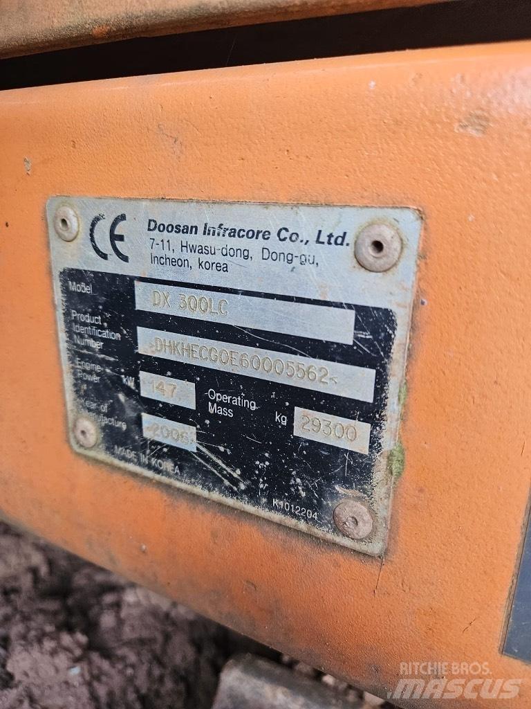 Doosan DX 300 LC-5 Escavadoras de rastos