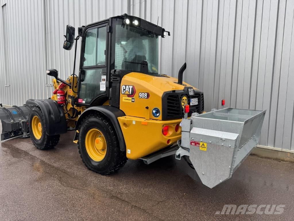 CAT 908 Pás carregadoras de rodas
