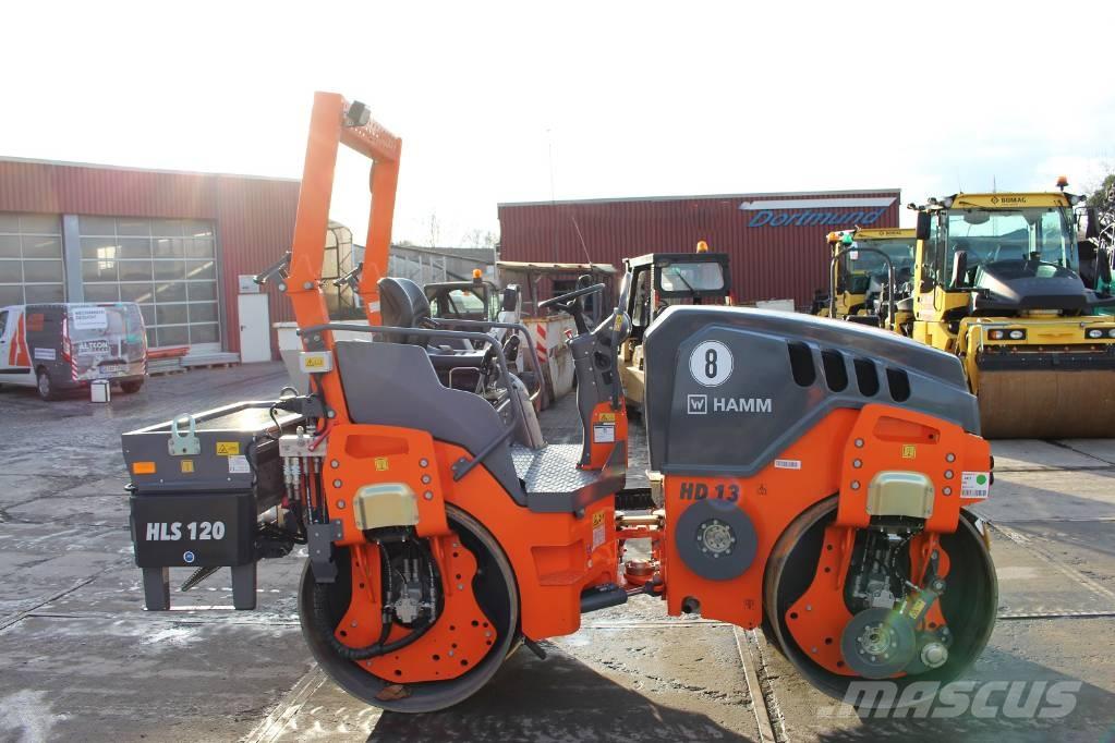 Hamm HD 13 VV Cilindros Compactadores tandem