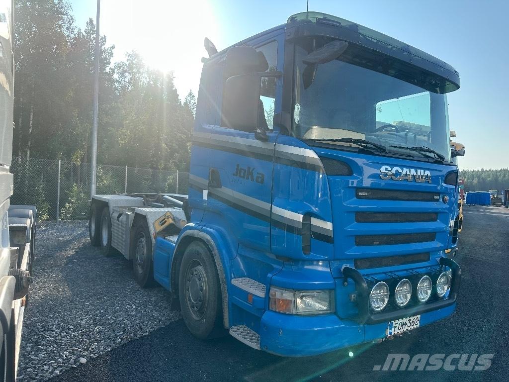Scania R420 8X4/4 Camiões Ampliroll