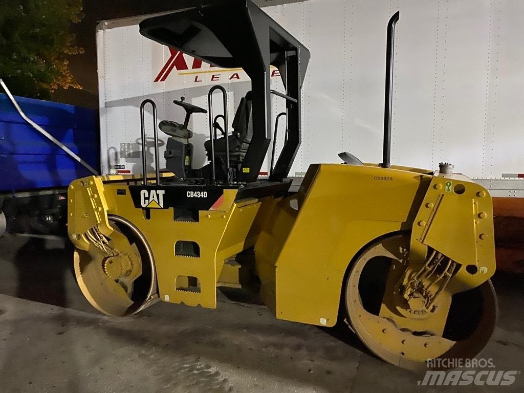 CAT CB 434 D Cilindros Compactadores tandem