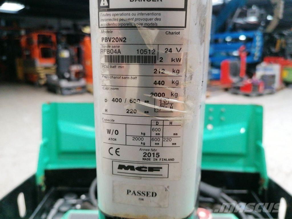 Mitsubishi PBV20N2 Porta palettes