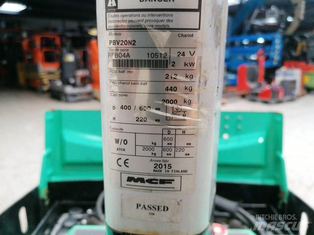 Mitsubishi PBV20N2 Porta palettes