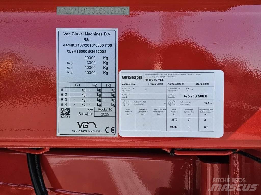 VGM Rocky 16 MK5 Dumpers de obras