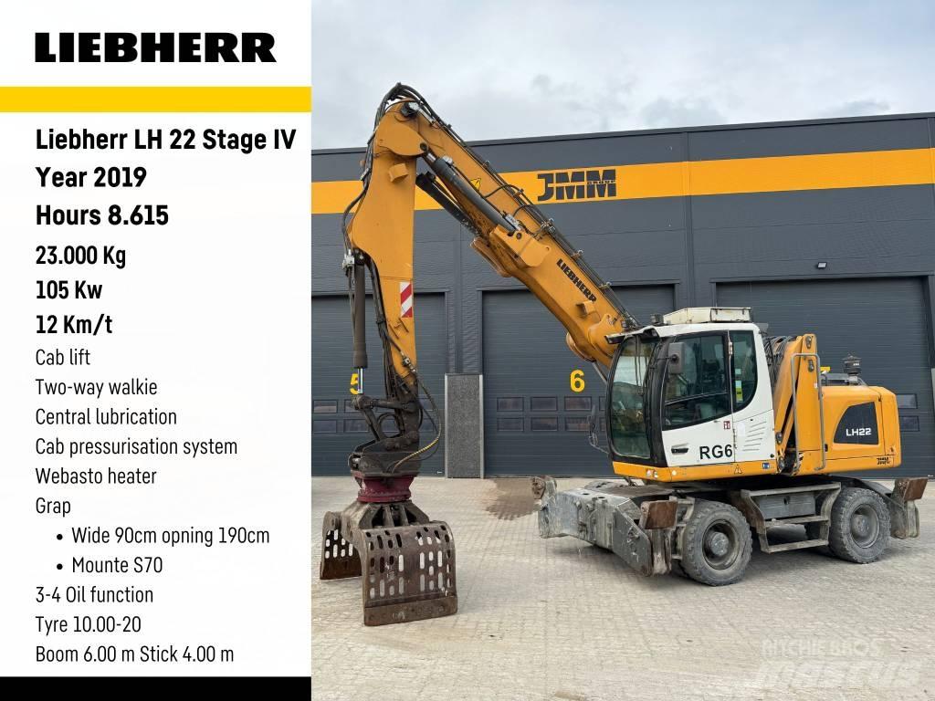 Liebherr LH 22 Manipuladores de resíduos / indústria