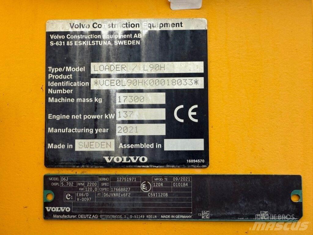 Volvo L90H Pás carregadoras de rodas