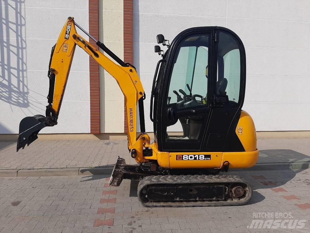 JCB 8018 CTS Mini Escavadoras <7t