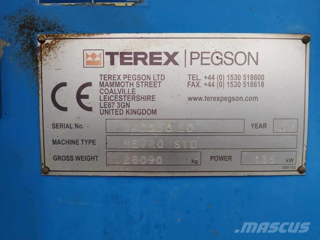 Terex Pegson Britadores móveis