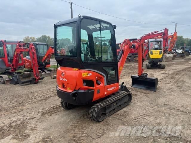 Kubota KX 019-4 Mini Escavadoras <7t