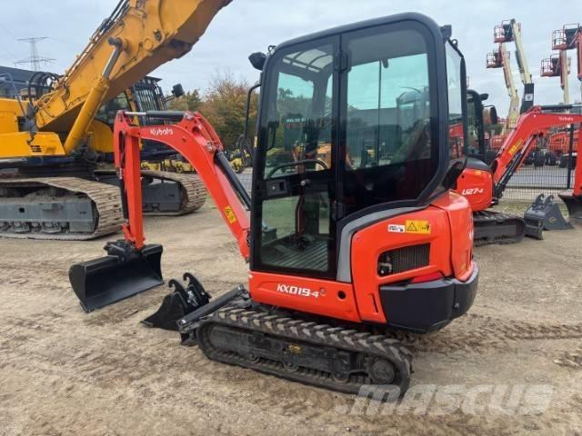 Kubota KX 019-4 Mini Escavadoras <7t