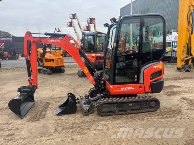 Kubota KX 019-4 Mini Escavadoras <7t