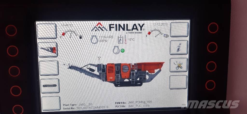 Terex Finlay J-960A Britadores móveis