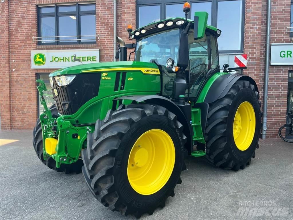 John Deere 6R250 Tratores Agrícolas usados