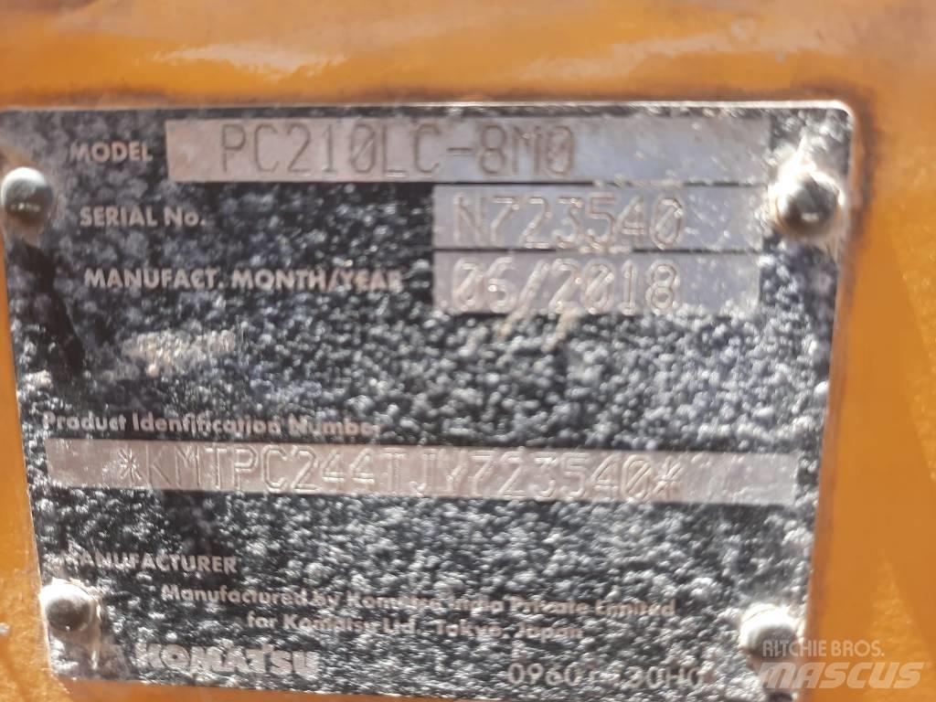Komatsu PC 210 Escavadoras de rastos